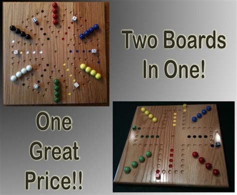 SIX and FOUR Player Aggravation Game Board by woodcraftstore
