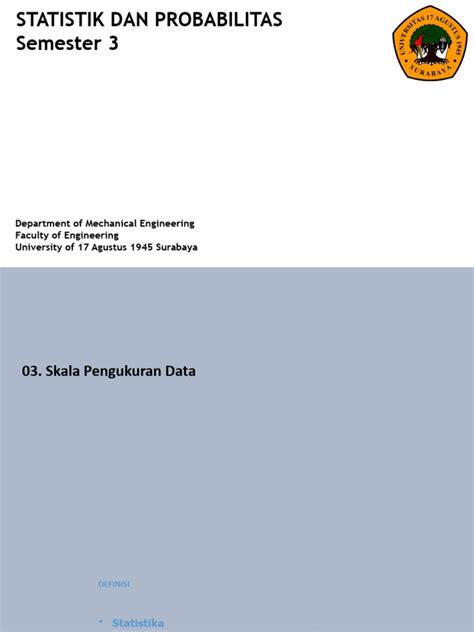 Skala Pengukuran data Statistika | DOCX - SlideShare - wintechmobiles.com