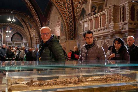 Skeleton of St. Francis of Assisi goes on public display for ... - CNN - raincitystudios.com