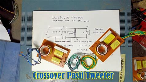 Skema Membuat Crossover Pasif Tweeter - balustradellc