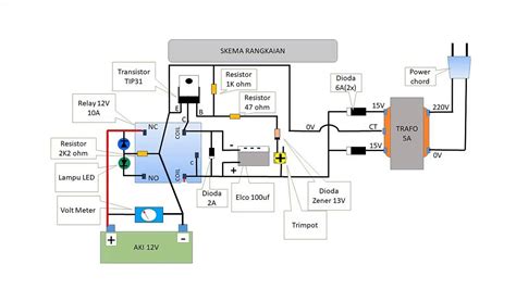 Skema Rangkaian Cas Aki Cepat - balustradellc