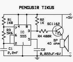 Skema Rangkaian Pengusir Tikus Sawah dengan Baterai - balustradellc