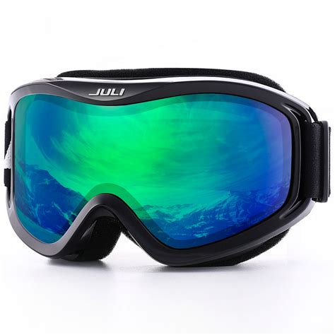 Ski Goggles Winter Outdoor Sports with Anti-Fog Double Lens Large ... - balustradellc
