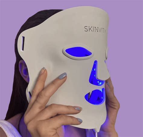 SKINVITY Silikon-LED-Maske.