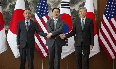 SKorea, US, Japan call for support of ban on NKorea workers