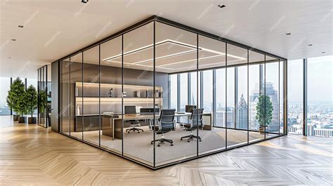 Sleek Modern Office Interior royalty-free images - muktibox.com