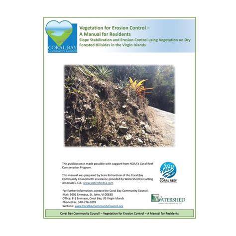 Slope stabilization and erosion control using vegetation a manual of ... - raincitystudios.com