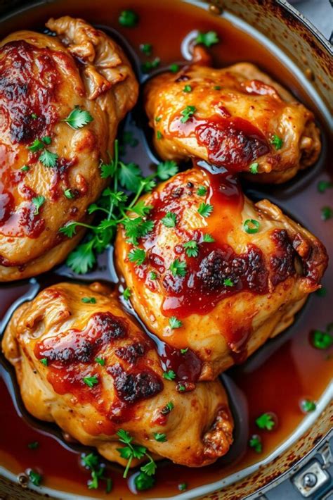 Slow Cooker Chicken Thighs - Upstate Ramblings - balustradellc