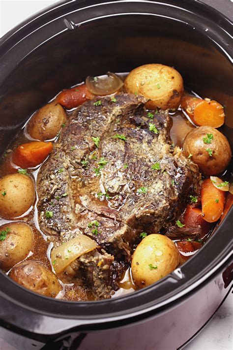 Slow Cooker Pot Roast (with Oven Option) - The … - balustradellc