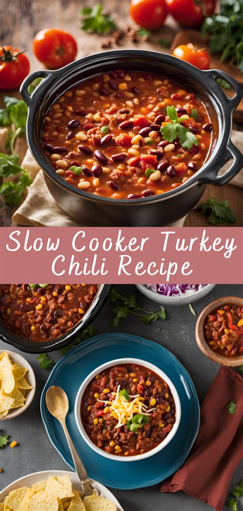 Slow Cooker Turkey Chili Recipe - balustradellc