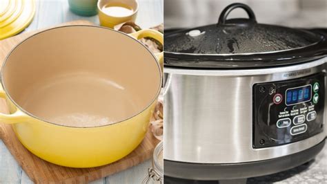 Slow Cooker vs Dutch Oven - Recipe Cooker - balustradellc