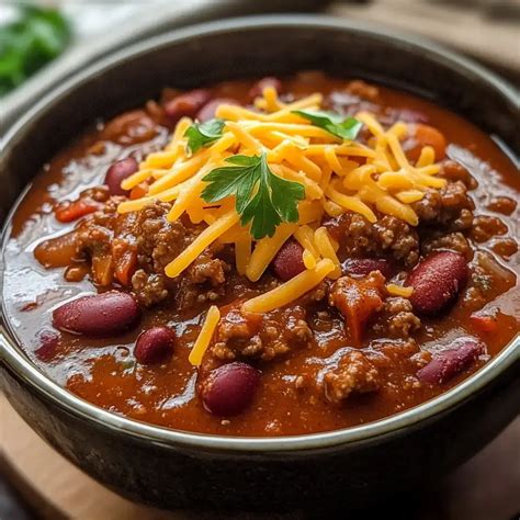 Slow-Cooker Hearty Beef Chili Recipe - That's Nerdalicious - balustradellc