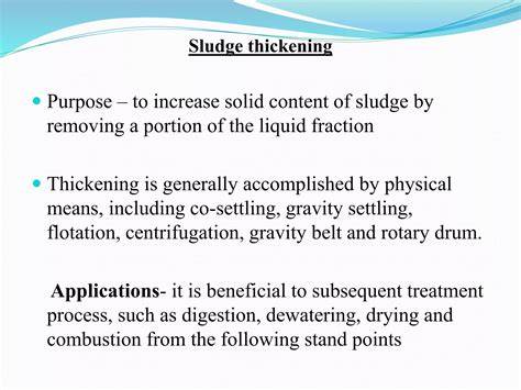 Sludge Thickening Essentials - raincitystudios.com