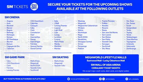 SM TICKETS - coolestguyplanet.net