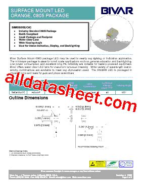 SM0805UOC Bivar Inc.-Allicdata Electronics