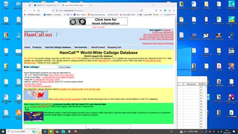 SM5TOG, HamCall World-Wide Callsign Database