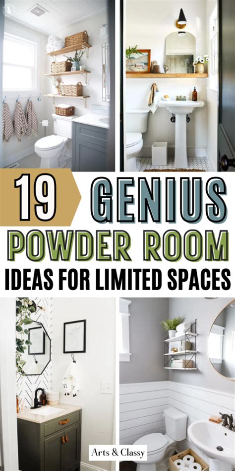 Small but Mighty: 19 Clever Powder Room Ideas for Limited Spaces - balustradellc