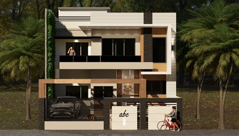 Small House Design with Car Parking (Indian Style Elevation Ideas) - balustradellc