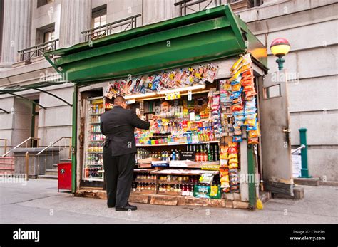 SMALL NEWSTANDS WITH OPEN FRONTS