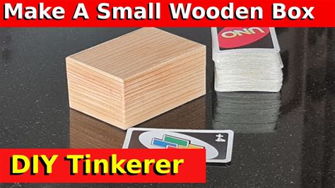 Small Thin Walled Wooden Box with Matching Lid - balustradellc