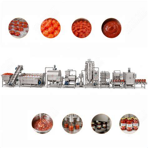 Small Tomato Paste Production Line - Automatic 1-5T/H - raincitystudios.com