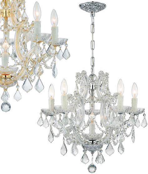 Small Traditional Crystal Chandeliers - Deep Discount Lighting - balustradellc