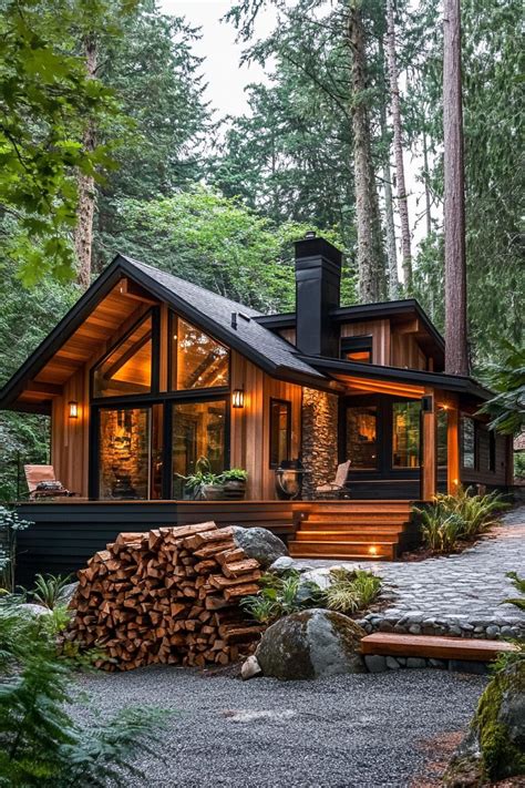 Small Wood House in Forest: Cozy Ideas for Nature Lovers - balustradellc