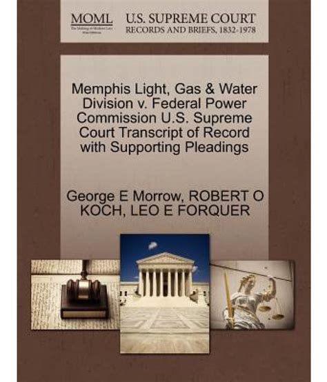 SMALL v. MEMPHIS LIGHT, GAS & WATER Supreme Court US …