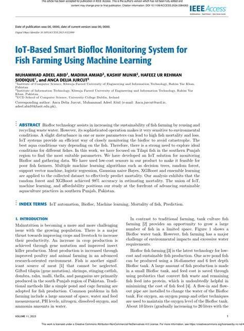 Smart Biofloc Monitoring System for Fish Farming - raincitystudios.com