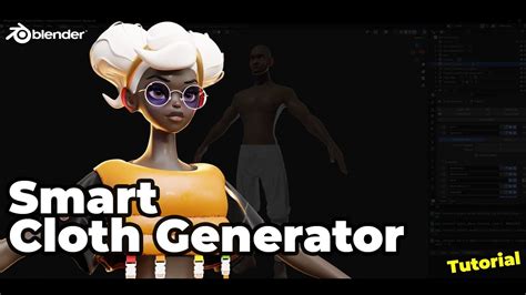 Smart Cloth Generator in Blender - muktibox.com