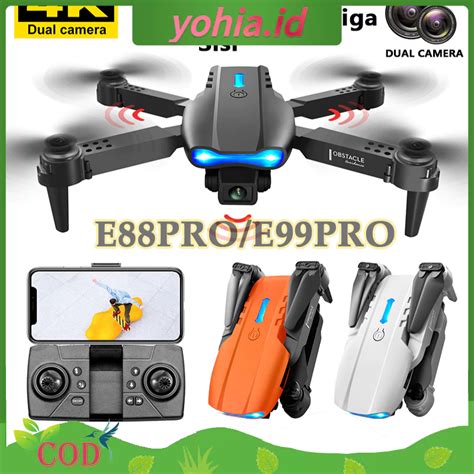 Smart Drone E88 Pro/E99 Dual Camera Shoot Original Indoor Outdoor Drone ... - balustradellc