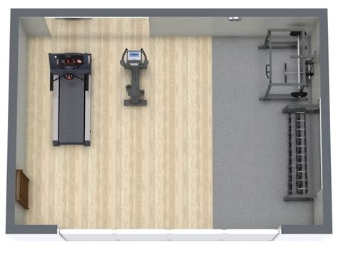 Smart Home Gym Layouts for Every Room Size - RoomSketcher - balustradellc
