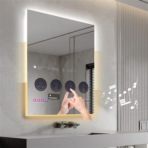 Smart Mirror with TV | QAIO Vanity & Fitness Mirror - balustradellc