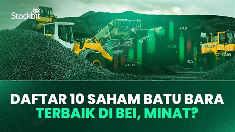 Smart Money Mulai Akumulasi Saham Batubara Ini! - balustradellc