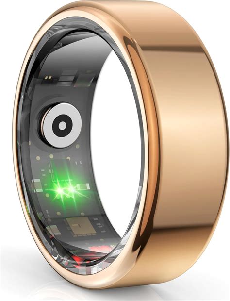 Smart Ring Health Tracker equipped with heart rate monitor - balustradellc