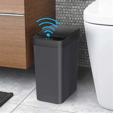 Smart Trash Can With Wireless Sensor - Automatic Touchless Garbage Bin ... - coolestguyplanet.net
