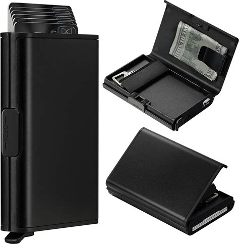 Smart Wallet For Men Slim: Rfid Minimalist Pop Up Wallets with - balustradellc
