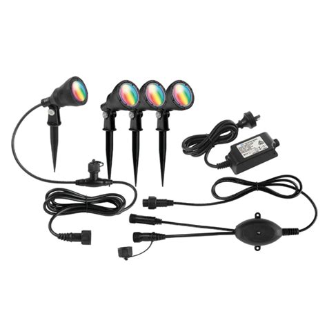 Smart Wifi RGB Garden Light Kit by Lighting Superstore - balustradellc