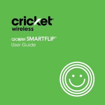 SMARTFLIP™ - Cricket Wireless - User Manual (English)