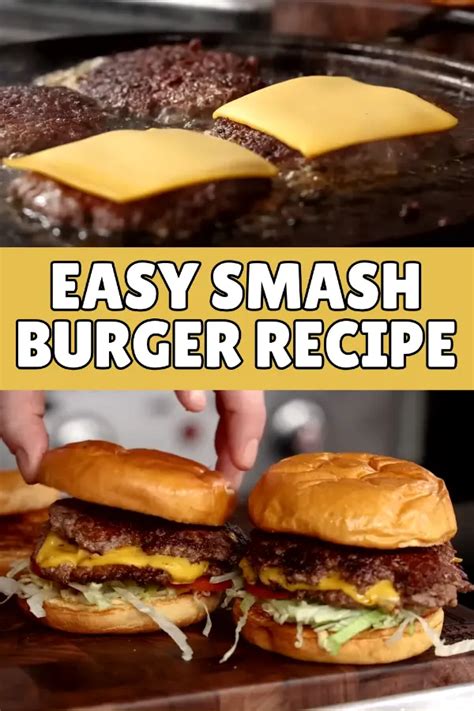 Smash Burger Recipe - Sunday Supper Movement - balustradellc