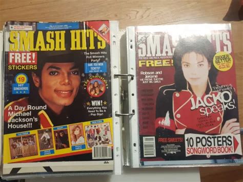 SMASH HITS 1995 MICHAEL JACKSON EAST 17 ROBSON