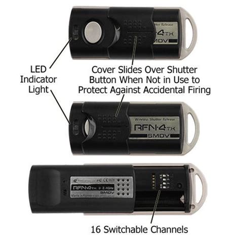 SMDV RFN-4 Wireless Remote Shutter Release – Legio Photo