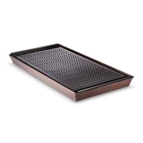 Smith Hawken Boot Tray | Metal & Decorative Shoe Mats - Target - muktibox.com