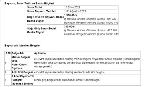 SMMM Staja Giriş Sınavı İlk Başvuru İşlemleri. 