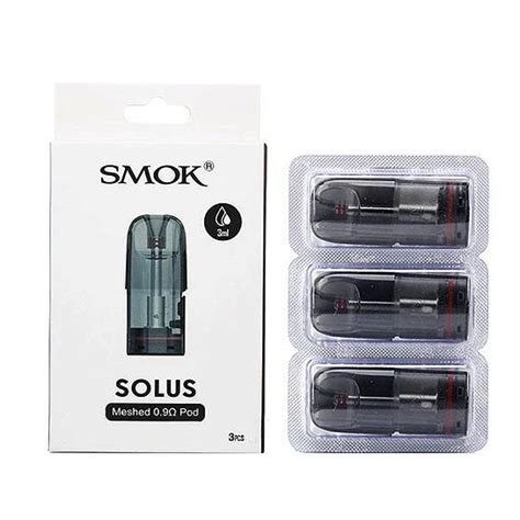 SMOK SOLUS POD CARTRIDGE MESH 0.9ohm 3mL Best Vape …