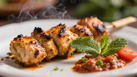 Smoky Chicken Tikka with Charcoal Aroma - balustradellc