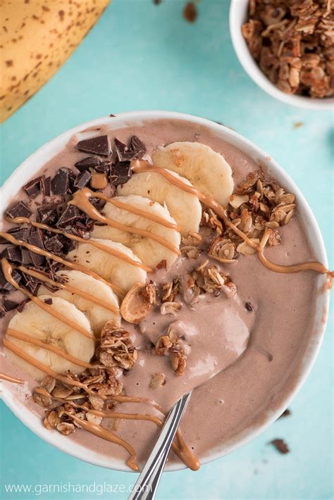 Smoothie Bowl with Peanut Butter Drizzle Recipe - balustradellc