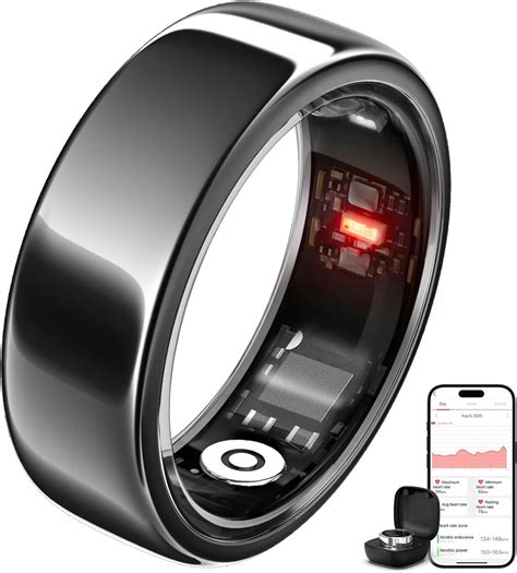 Smring Smart Ring, Fitness Tracking Ring, Heart Rate Monitor Health ... - balustradellc