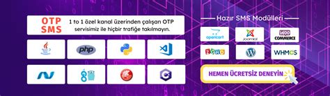 SMS API ENTEGRASYONU. 