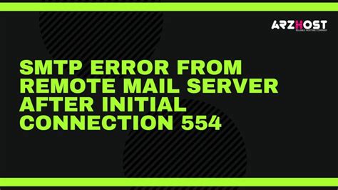 SMTP error 554 "Message does not conform to standards"